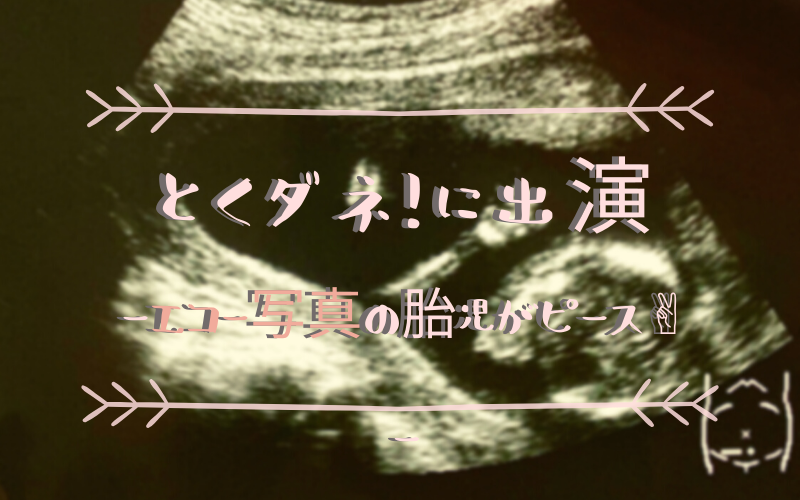 妊娠　赤ちゃん　胎児　エコー写真